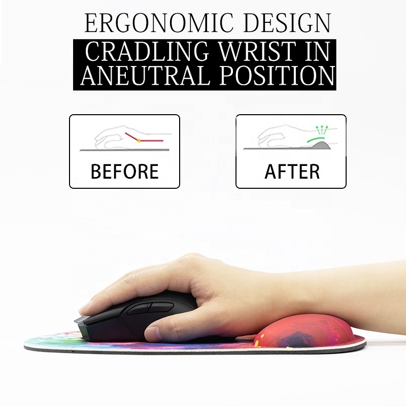 Ergonomic Mousepad Non Slip Soft Comfortable Wrist Rest Mouse Pad