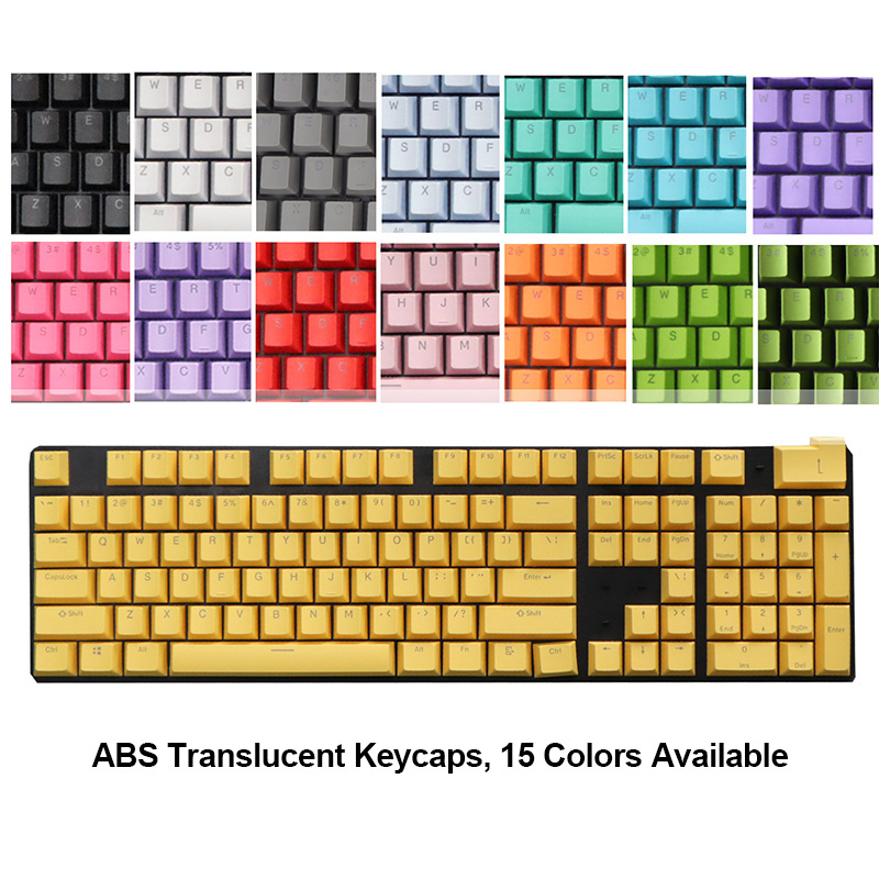 Sublimation 108 Keys Customized Service Colorful Mechanical Custom Keyboard Keycaps