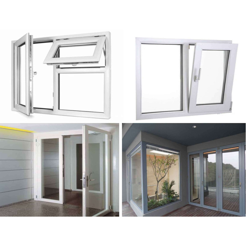 High-quality rotating tilt aluminum window double-glazed high-altitude soundproof window door