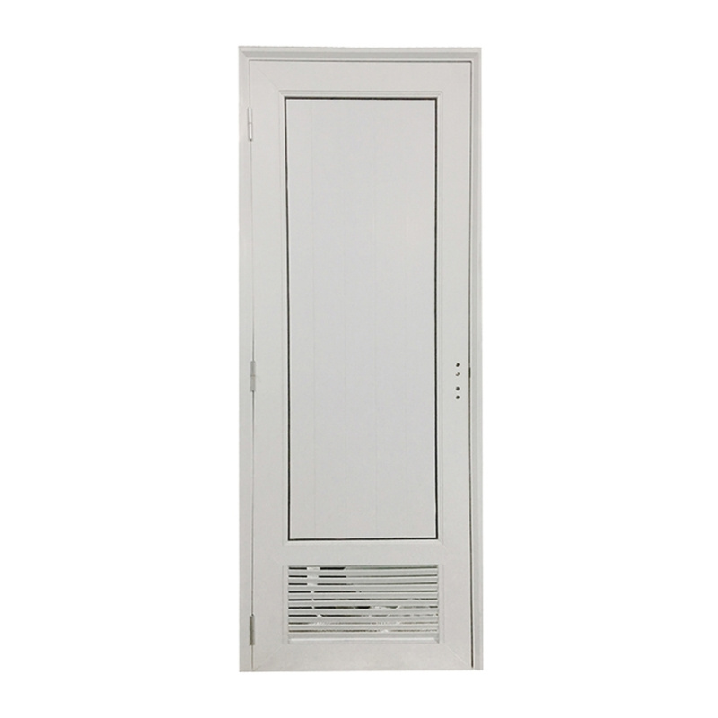 High Quality Waterproof Bathroom PVC Door Resistant Strong louver Plastic Door