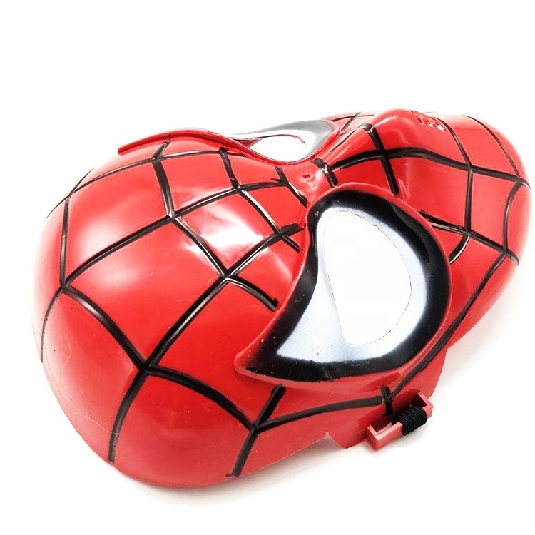 Halloween Avengers Alliance PVC Masks for Children's birthday party Spider-Man mask for cosplay party New Anime Avengers Masks