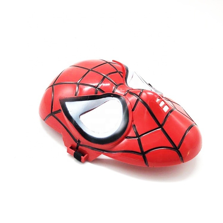 Halloween Avengers Alliance PVC Masks for Children's birthday party Spider-Man mask for cosplay party New Anime Avengers Masks