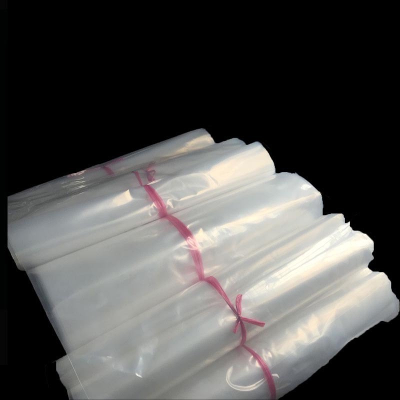 flat square bottom PE transport live fish plastic bags