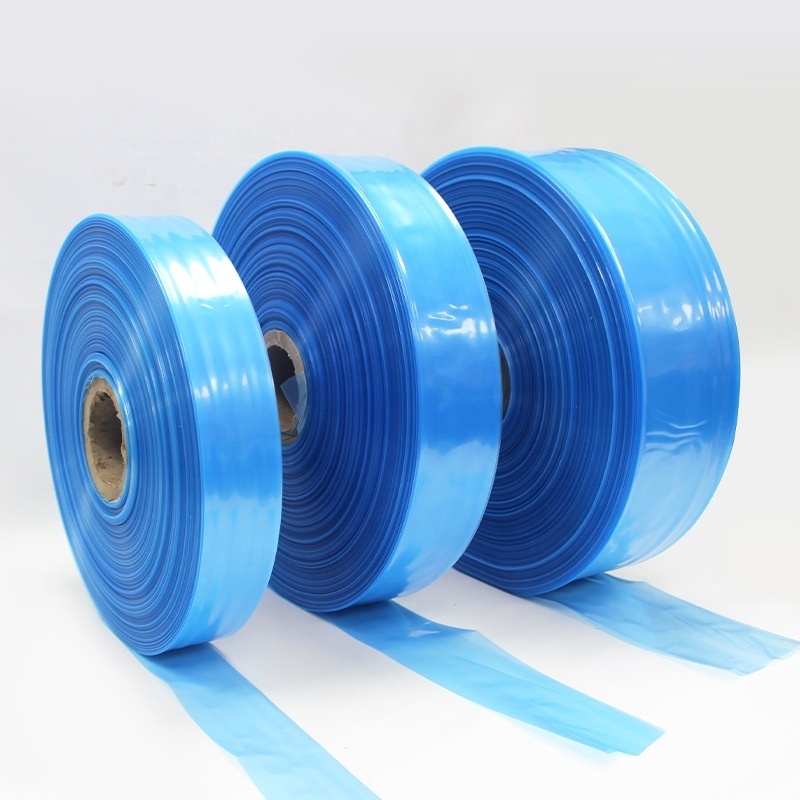 custom clear black blue pink 4mil 6mil anti-static poly tubing roll