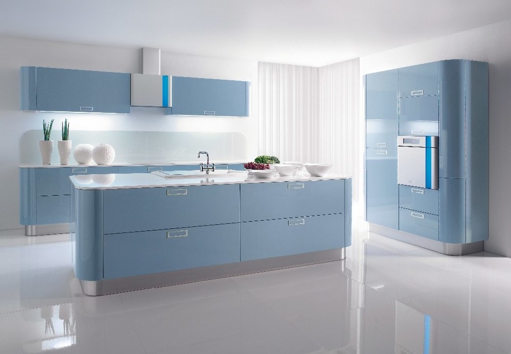 Best price high quality China modern new design high gloss lacquer moisture resistant kitchen cabinet