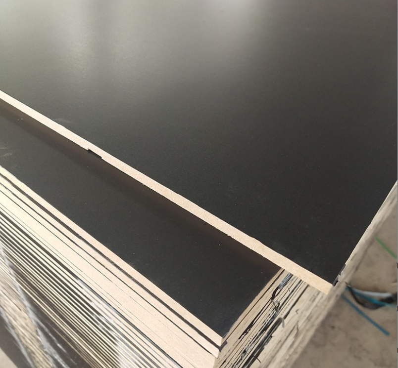 Shiny Black MDF board HDF board/ MDF Acrylic high gloss black board