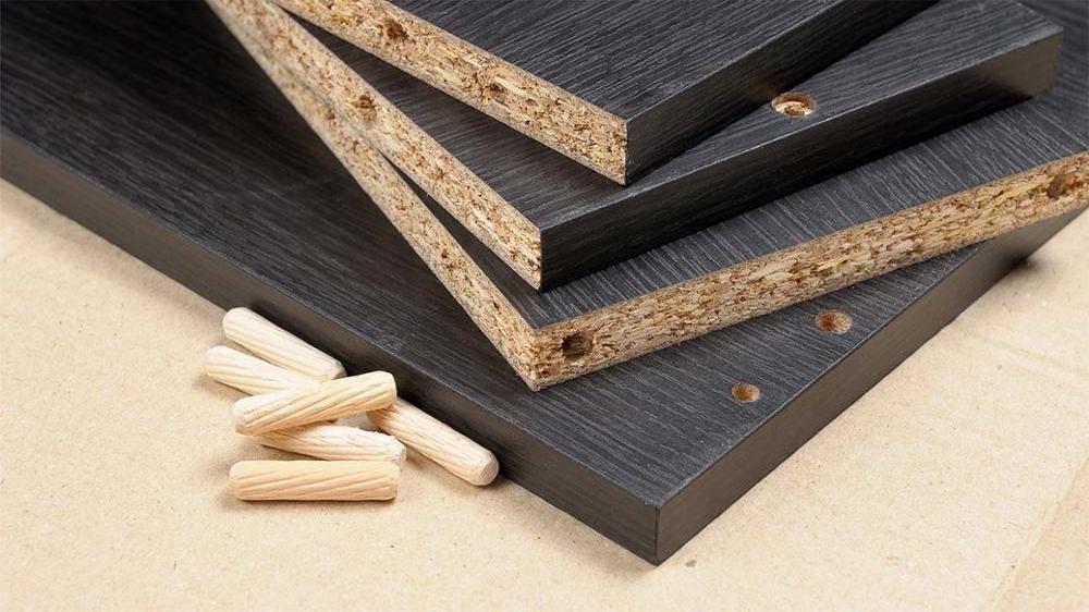 E1 E0 grade high quality laminated particle board /melamine chipboard