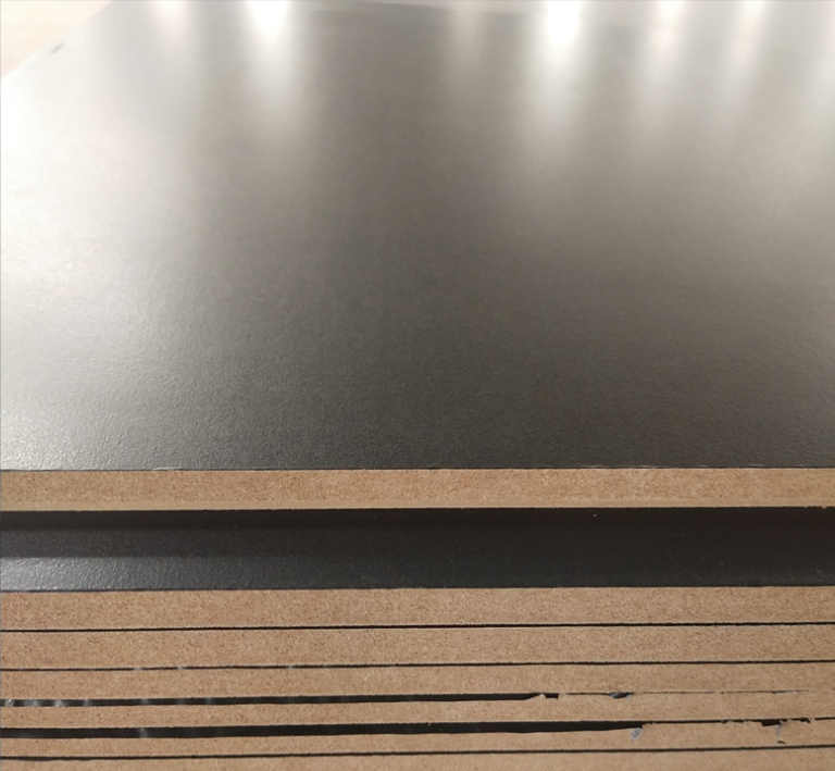 Shiny Black MDF board HDF board/ MDF Acrylic high gloss black board