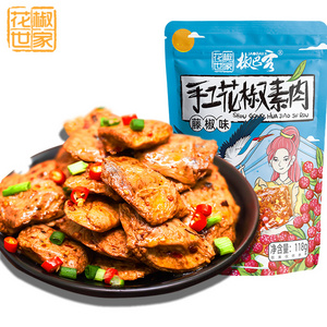 Factory supply food suppliers Vegan Meat Spicy Flavor Asian Bean Food exotic snacks Latiao healthy Korea/Japan/China snacks