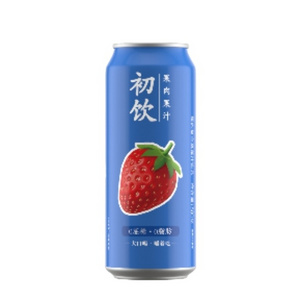 Fruit pulp composite strawberry juice beverage