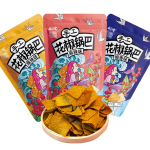 Hand-made Chinese fries rice crust snack food Grain Snacks Hot selling Korean Snacks Tasted wholesale Konjac Chips