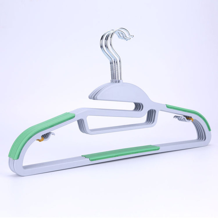 Plastic Slip Resistance Adult Clothes Garment Hangers