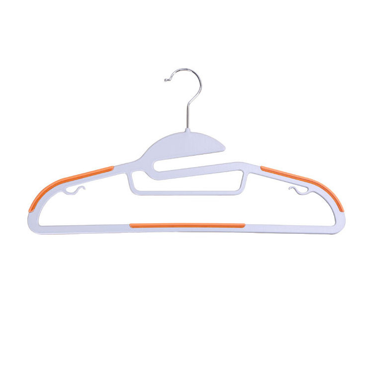 Plastic Slip Resistance Adult Clothes Garment Hangers