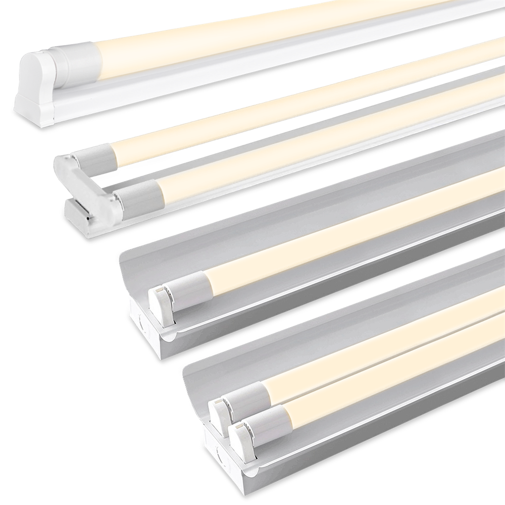 60cm 120cm 2ft 4ft Lighting luz led Tubes housing Fluorescent Fixture 18W Integrated T5 T8 LED Tube LED Tube Light Linear Light