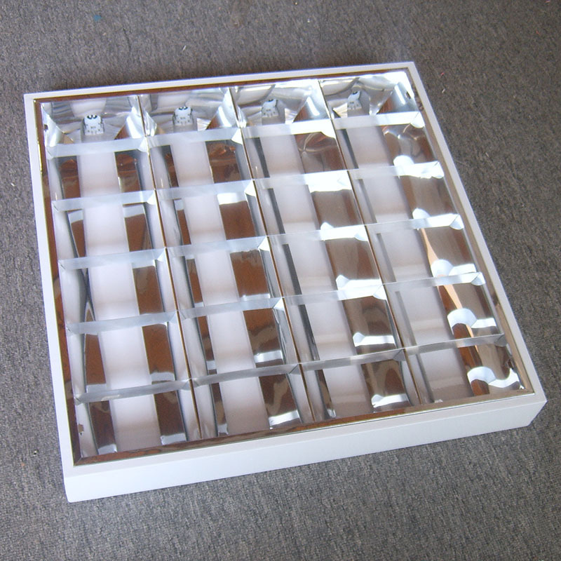 China Factory Hot Sales Ceiling grille light surface indoor reflector Grille Lamp Grille Fluorescent Lighting Fitting