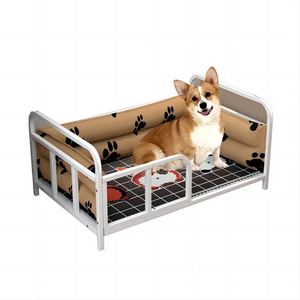 Double-layer moisture-proof  large  sofa pet bed for dogs and cats with storage rack