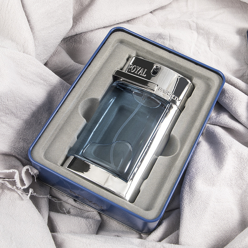 Royal Cologne iron box, men's fragrance, ocean fragrance, gentleman, pheromone, and lasting fragrance 100ml