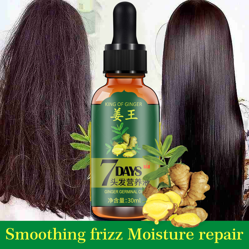 Ginger Hair Care Essential Oil 30ml Massage Essential Oil Thick Hair Hairgrowth oil