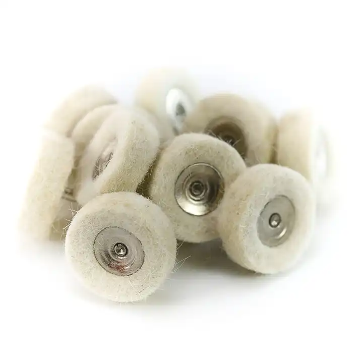 Factory wholesales High Quality Durable Polishing Felt Polishing Accessories Attachment Wool Buffing Wheels Polishing