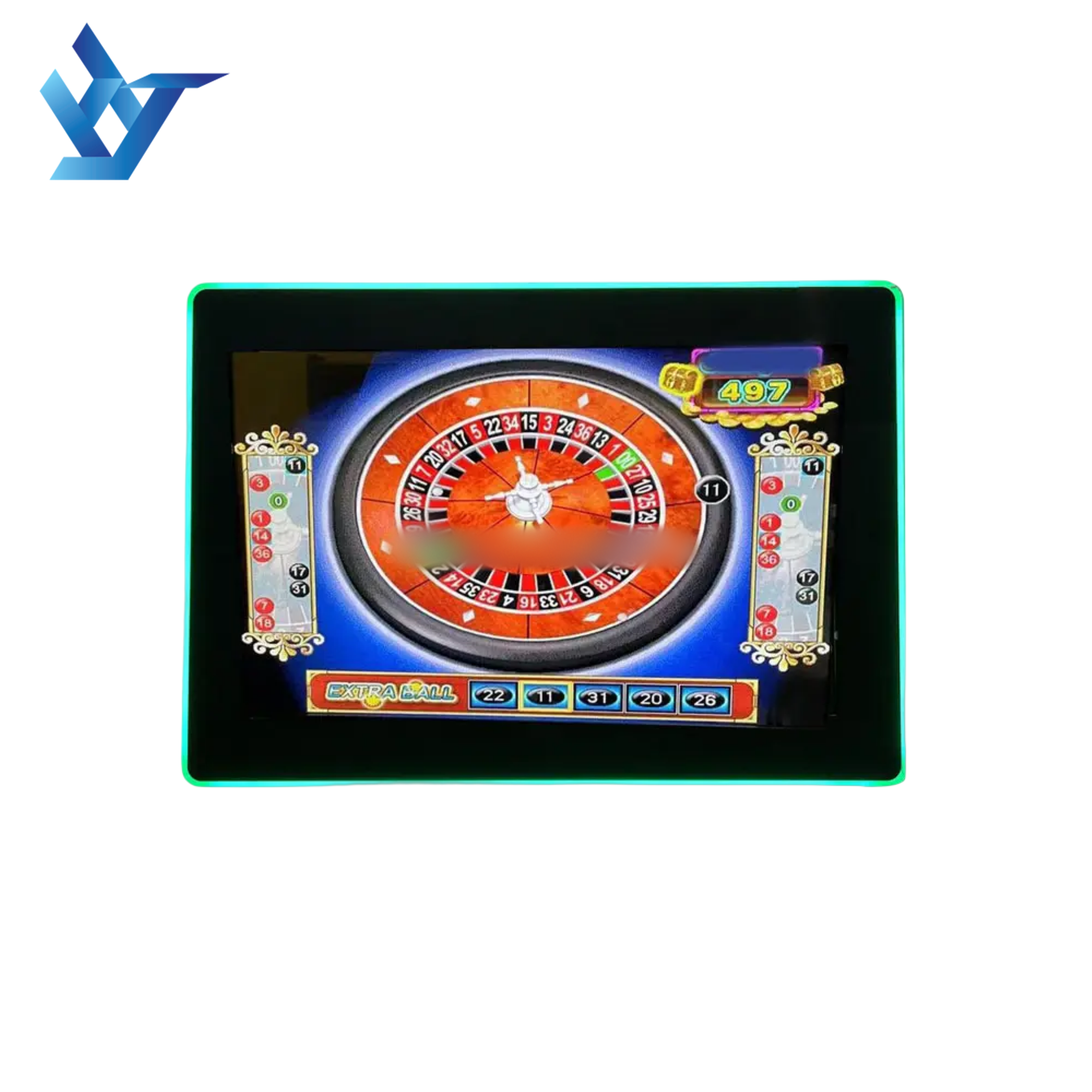 HJKX 22 Inch Touch Screen Game Machine Touch Screen Monitors Pot O Gold Monitor For Sale