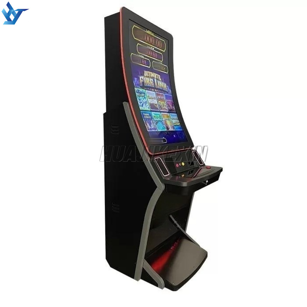 High Quality 32 43 Inch Curved Touch Screen Monitor Metal Cabinet Stand For Arcade Skilled Game Machine Consoles