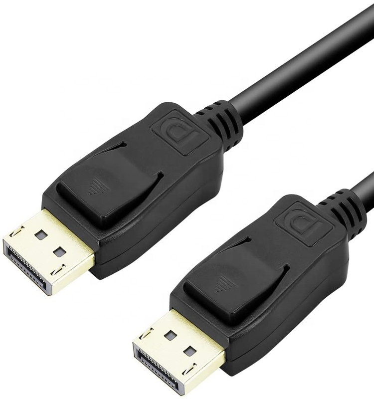 DisplayPort to Displayport Cable 1.8m ,Gold Plated Display Port to Display Port Cable 4K@30HZ Resolution(Male to Male)