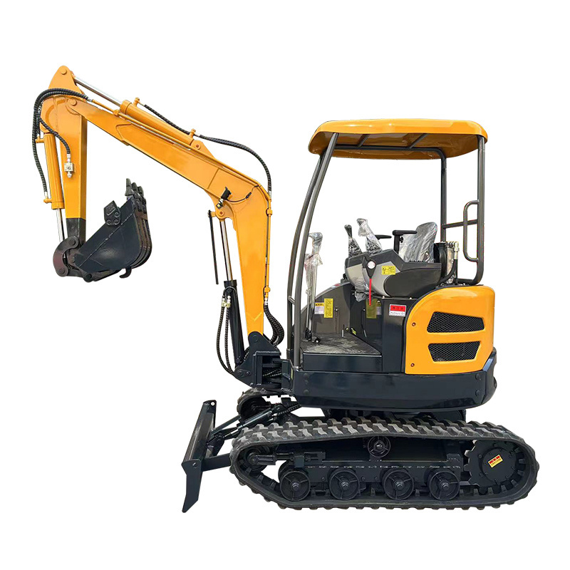 Engineering agricultural Excavator 2.5tons 3ton 4t 4WD tire mini grab wheel excavator