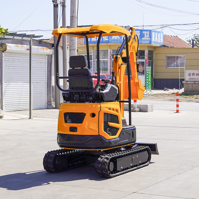 Agricultural tracked short tail small excavator 1.8-ton 2tons 3t small tracked excavator