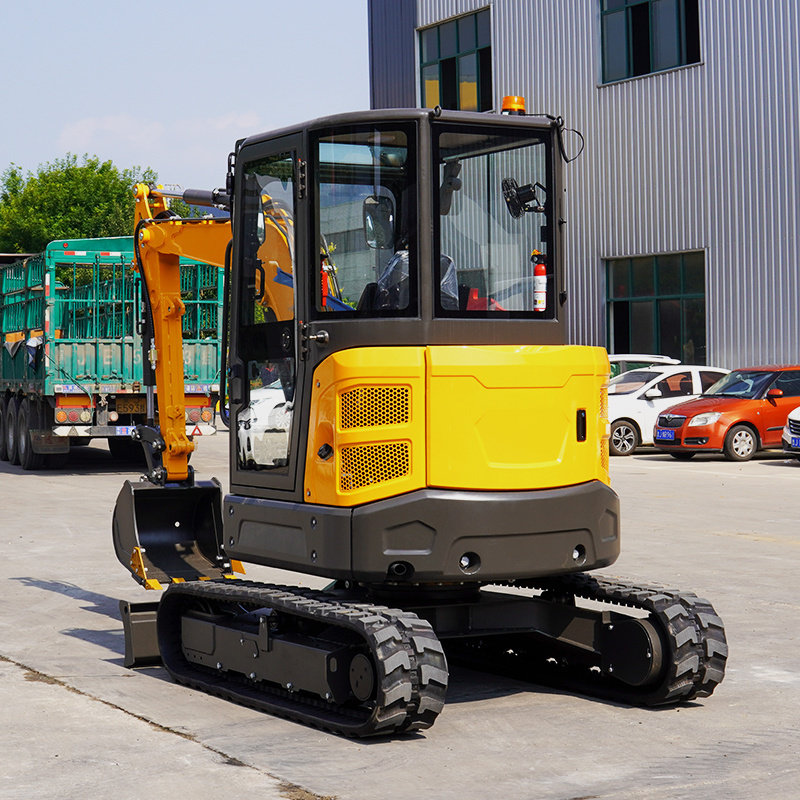 Free Shipping Mini Excavator 3.5 Ton EPA Euro 5 Kubota Engine Crawler Digger Farm Used Chinese Mini Excavator Machine