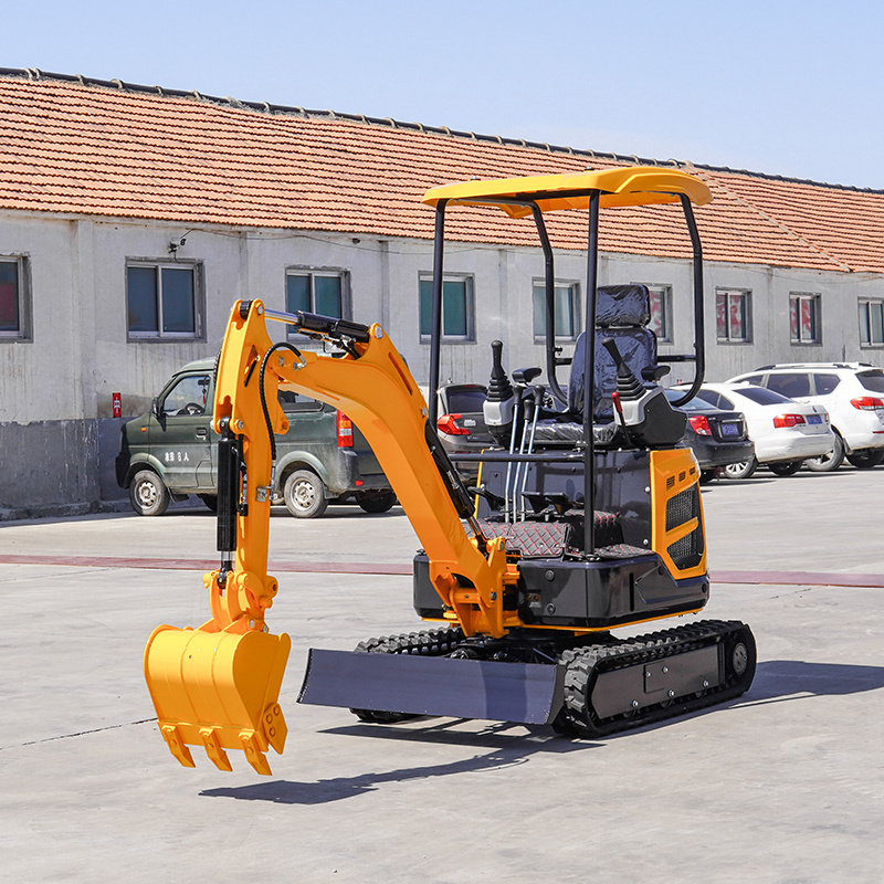 Agricultural tracked short tail small excavator 1.8-ton 2tons 3t small tracked excavator