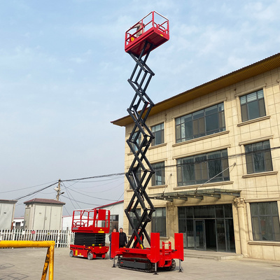 aerial work platform 500-1000kg self propelled hydraulic scissor lift platform table 8m 12m 10m electric scissor lift truck