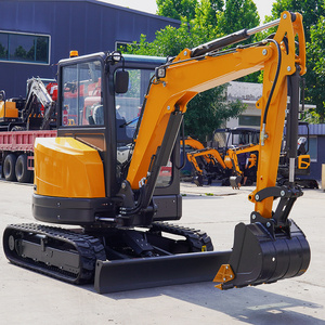 Free Shipping Mini Excavator 3.5 Ton EPA Euro 5 Kubota Engine Crawler Digger Farm Used Chinese Mini Excavator Machine