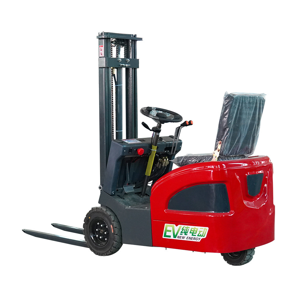 Small Electric Forklift 0.8Ton 1 2 3 4 5 Ton Lifting Up 3m-7m Warehouse CE Battery Forklift Solid Tire electric forklift