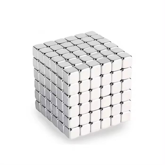 Magnet Manufacturer Strong Permanent Silver Magnet Cubes 10*10*10mm 5*5*5mm Small N52 Square Block Magnet