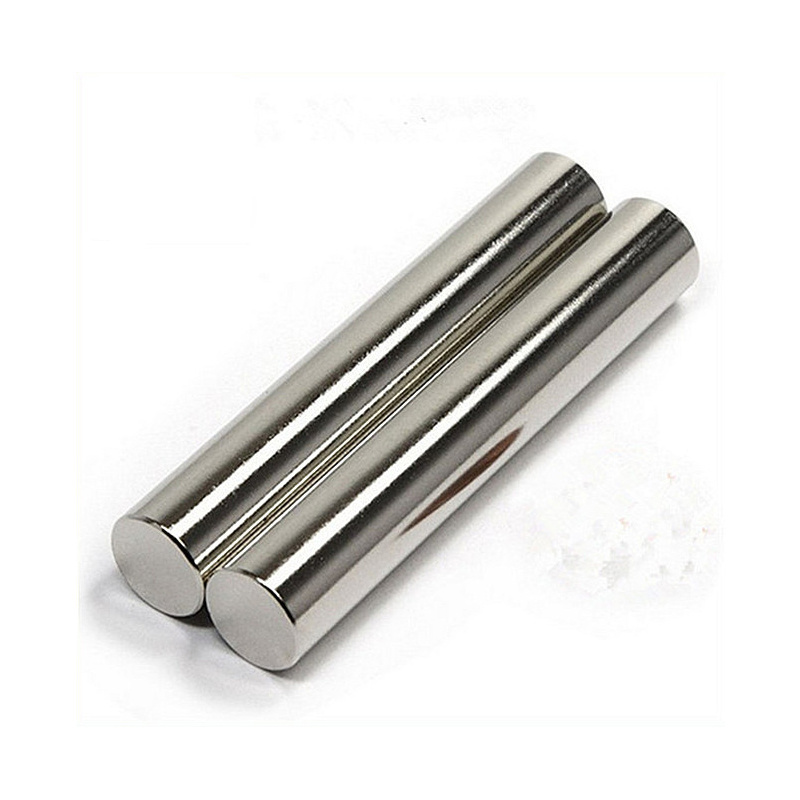 Wholesale Custom Cylinder Shaped Magnet Cylindrical Neodymium Magnetic Rod 12000Gauss