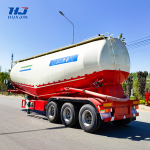 High Quality New Tanker Transport Chemical Liquid Tank Semi Trailer Dry Powder Bulk Cement Tank Semi-Trailer