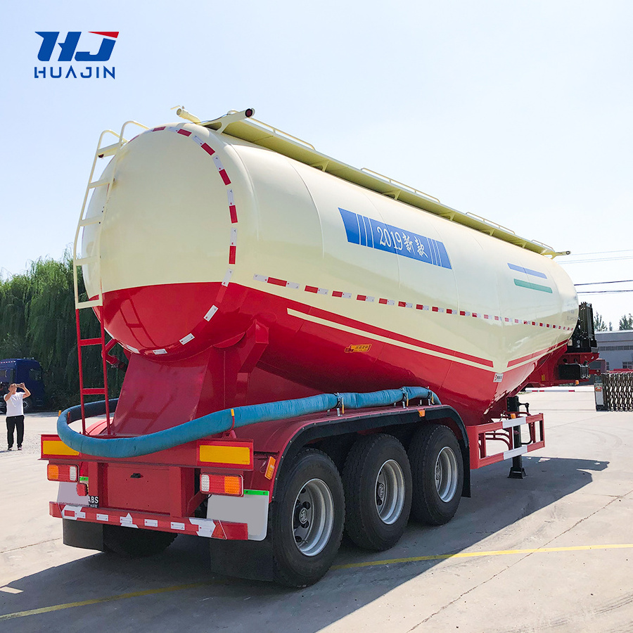 High Quality New Tanker Transport Chemical Liquid Tank Semi Trailer Dry Powder Bulk Cement Tank Semi-Trailer