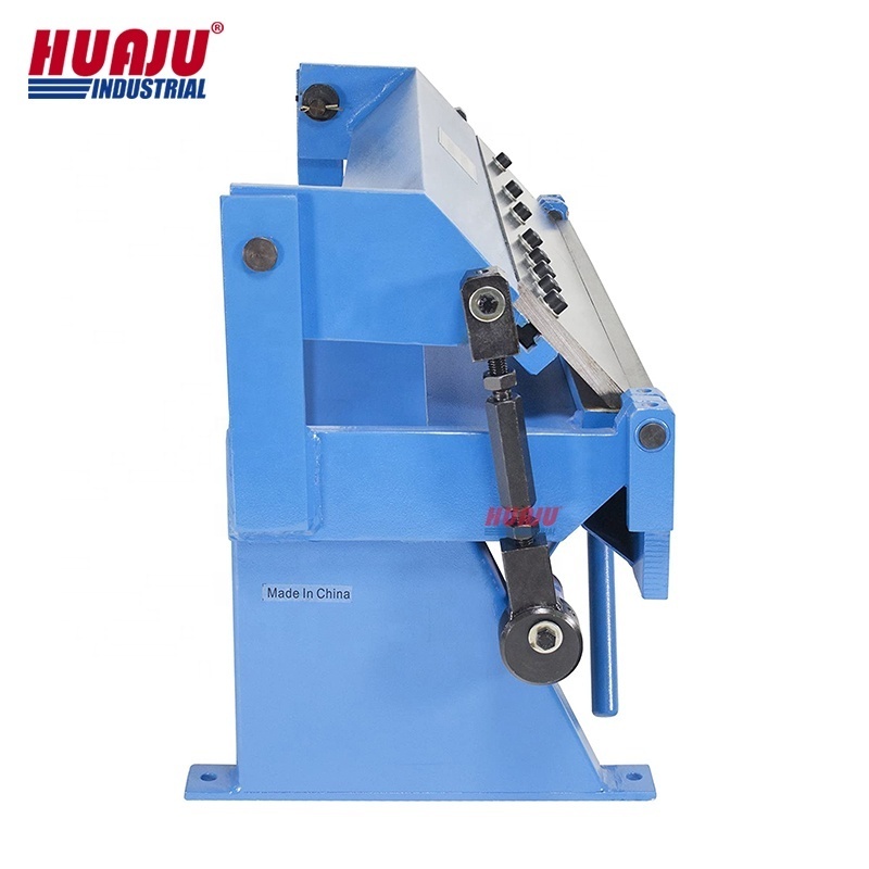 Huaju Industrial W1.0x610A 24 Inch 20 Gauge Pan and Box Brake with Adjustable Removable Fingers Manual Folding Machine