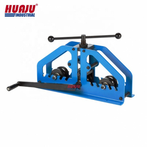 Huaju Industrial TR60 Mild Steel Aluminum Copper Tube Pipe Roller Bending Fabrication Machine