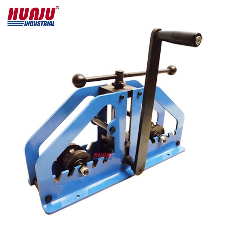 Huaju Industrial TR60 Mild Steel Aluminum Copper Tube Pipe Roller Bending Fabrication Machine