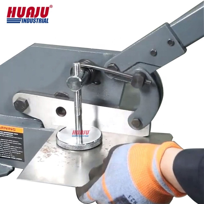 Huaju Industrial HS-12 Table Hand Lever Shear Tools Manual Cutting Machines Sheet Metal Plate Shears