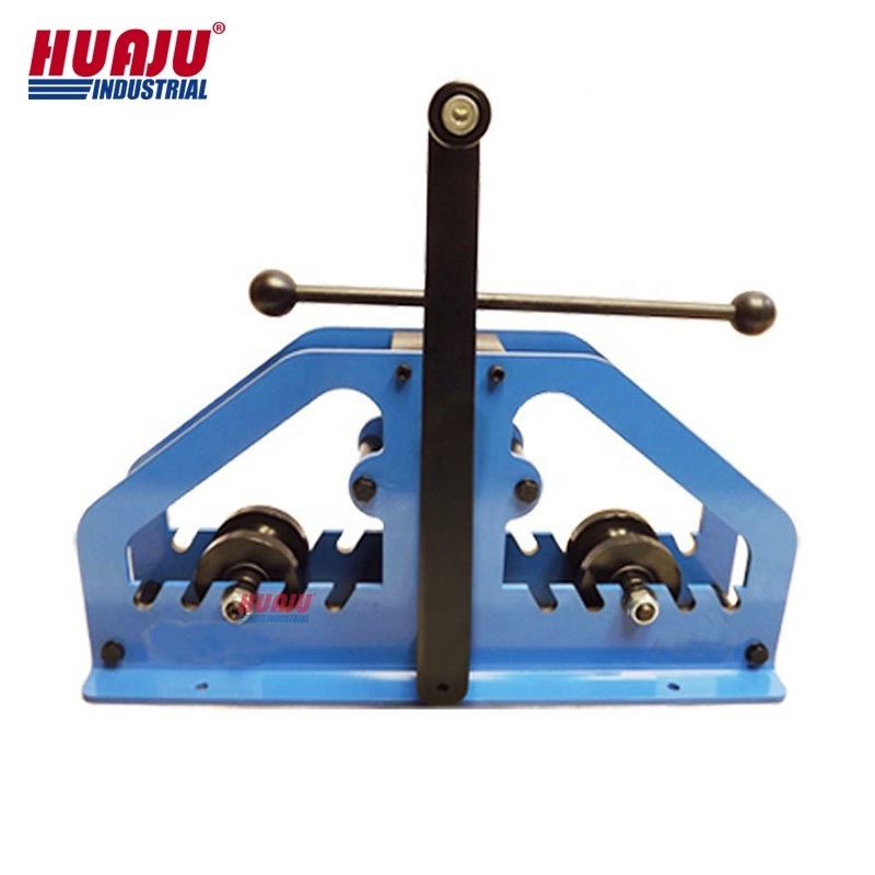 Huaju Industrial TR60 Mild Steel Aluminum Copper Tube Pipe Roller Bending Fabrication Machine