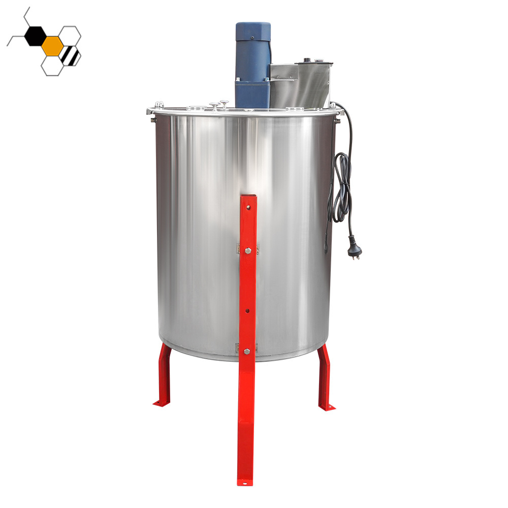 Beekeeping Stainless Steel Manual or Electronic 4 Frames Used Honey Extractor