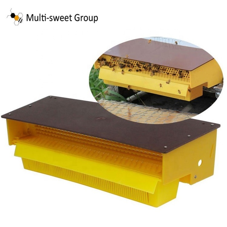 Beekeeping Tool Plastic Pollen Trap Collector with Tray Entrance