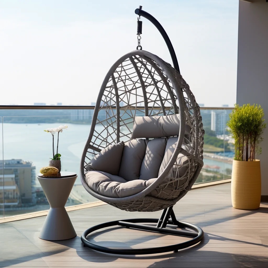 Fulin Garden Furniture Hammock Swinging Ceiling Rattan Wicker Outdoor Round Buy Adult Garden Set Hanging Egg Swin