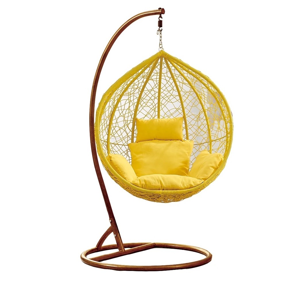 patio swings outdoor garden swing furniture hanging rattan swing 2 person adult double seat egg chair