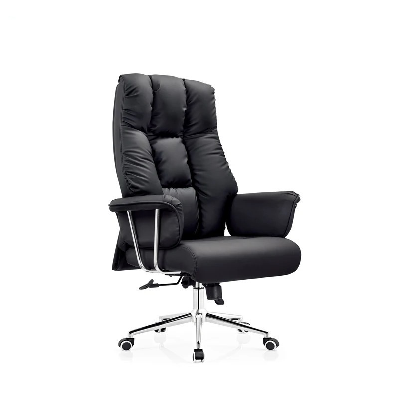 Hot sale armrest heavy duty ergonomic executive leather office chair with wheels