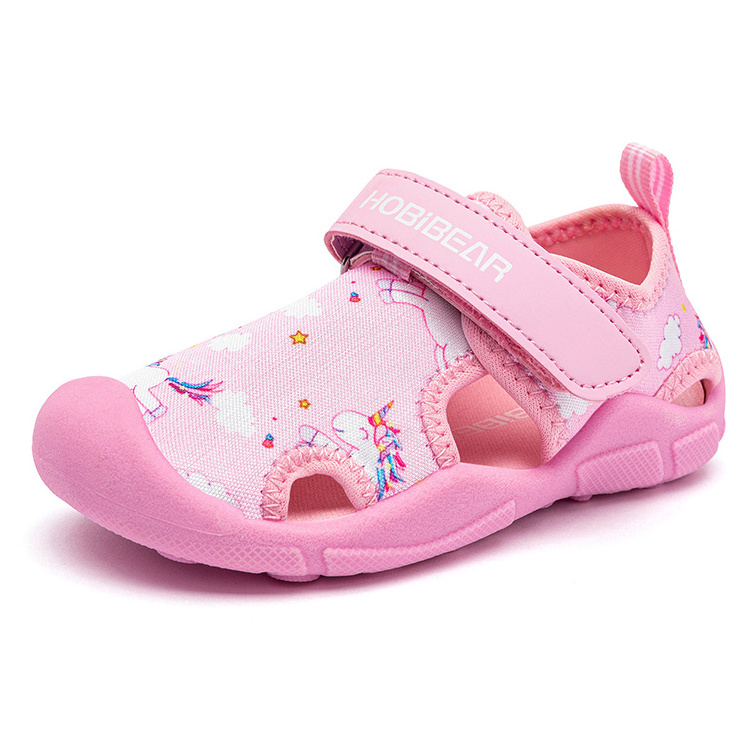 Children's shoes 2021 summer new baby soft-soled sandals for boys and girls Baotou beach shoes