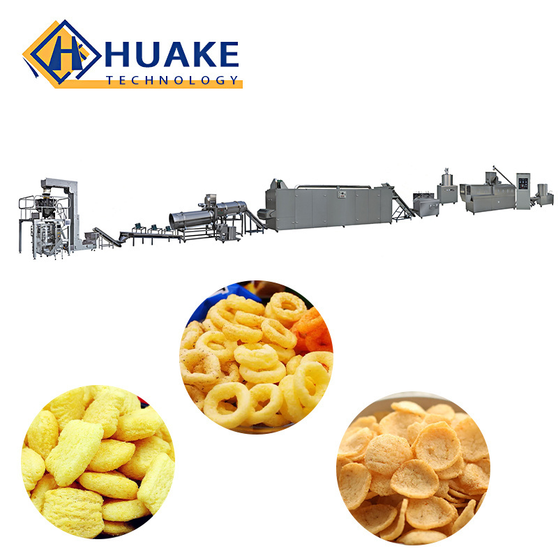 Corn Chips Production Machine Extruder Corn Corn Chips Making Machine