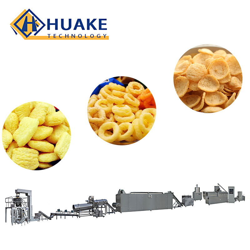 Corn Chips Production Machine Extruder Corn Corn Chips Making Machine